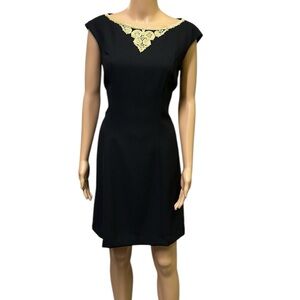 jessica mcclintock evening dresses VINTAGE GUNNE SAX JESSICA MCCLINTOCK LACE APPLIQUE SATIN AND ORGANZA D –  Vintage Clothing & Fashions main image 1